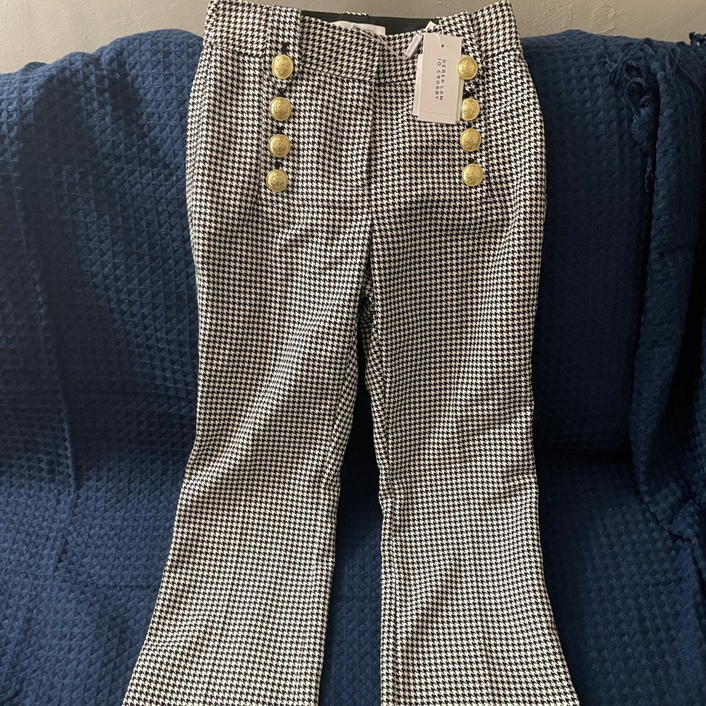 Derek Lam 10 Crosby plaid pants